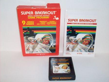 Super Breakout (CIB) - Atari 2600 Game